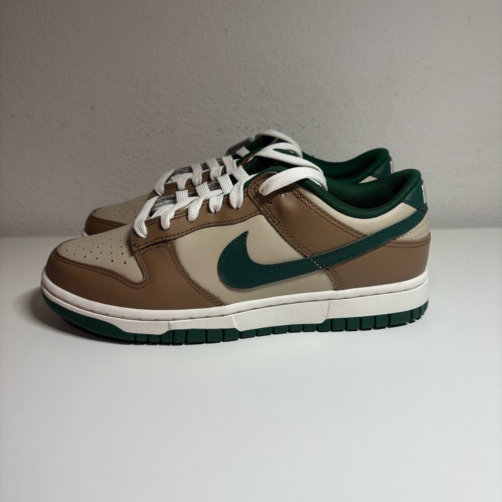 NEW NIKE Dunk Low Rattan Canyon Green Men’s Size 5 - Picture 4 of 6